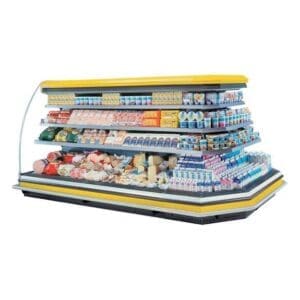 DAIRY/ MEAT HI-LO OPEN CABINET