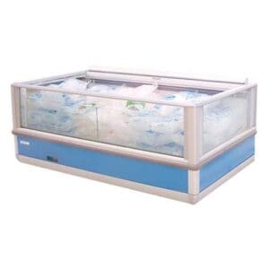 CROWN END FREEZER SOLID/ GLASS SIDE