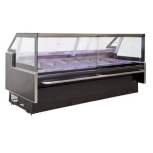 DELI SQUARE GLASS FREEZER