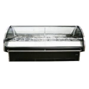 DELI WARMER CURVED GLASS